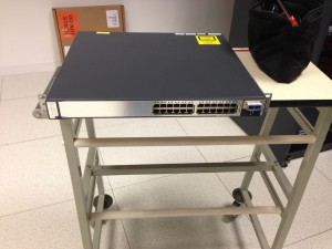 Préparation de l'ajout du 3eme switch Cisco 3750-E sur le stack