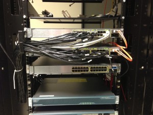 Mise en place du 3eme switch Cisco 3750-E terminée